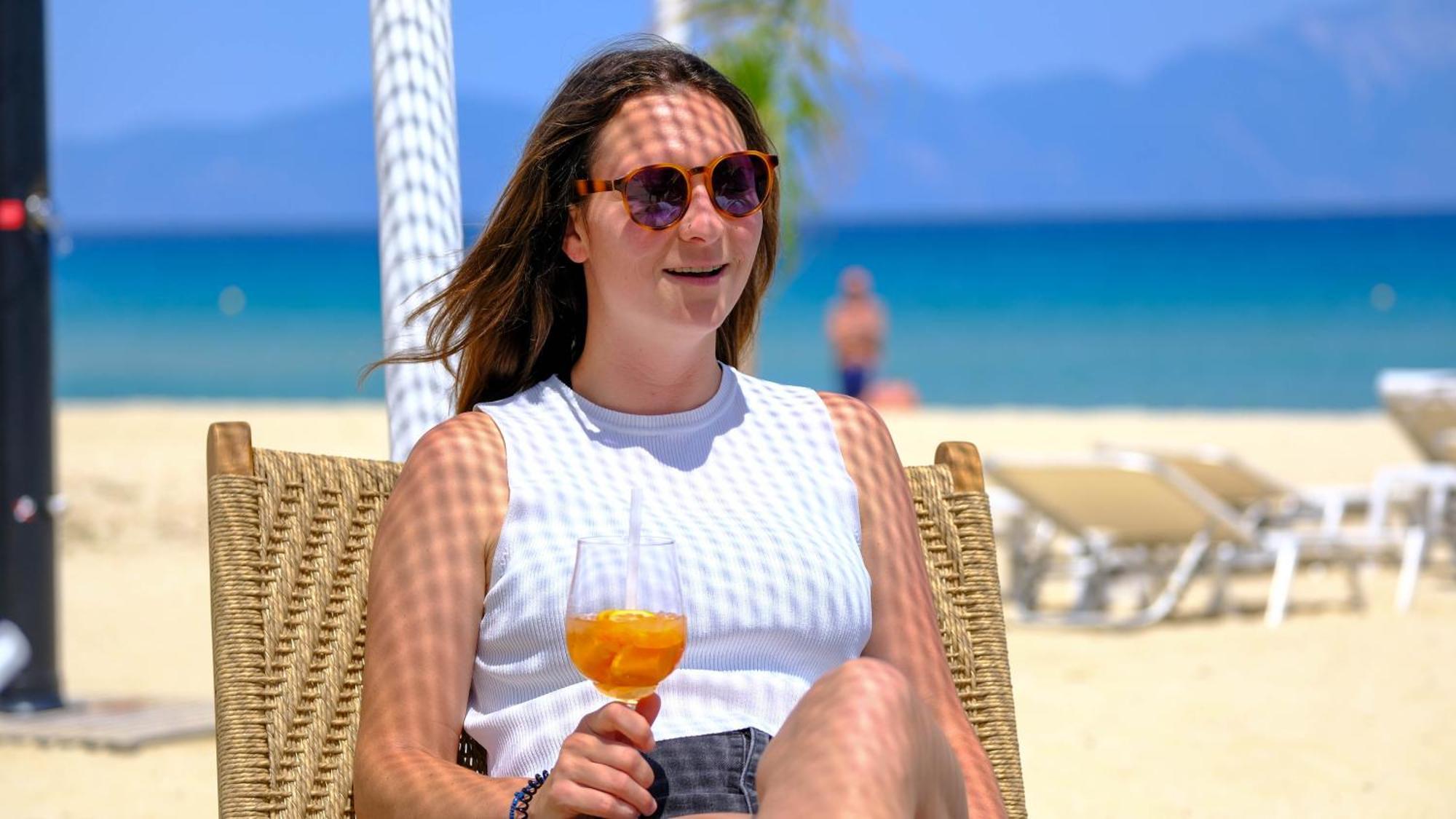 Cocoon Hotel-Beach Bar Σάρτη Εξωτερικό φωτογραφία