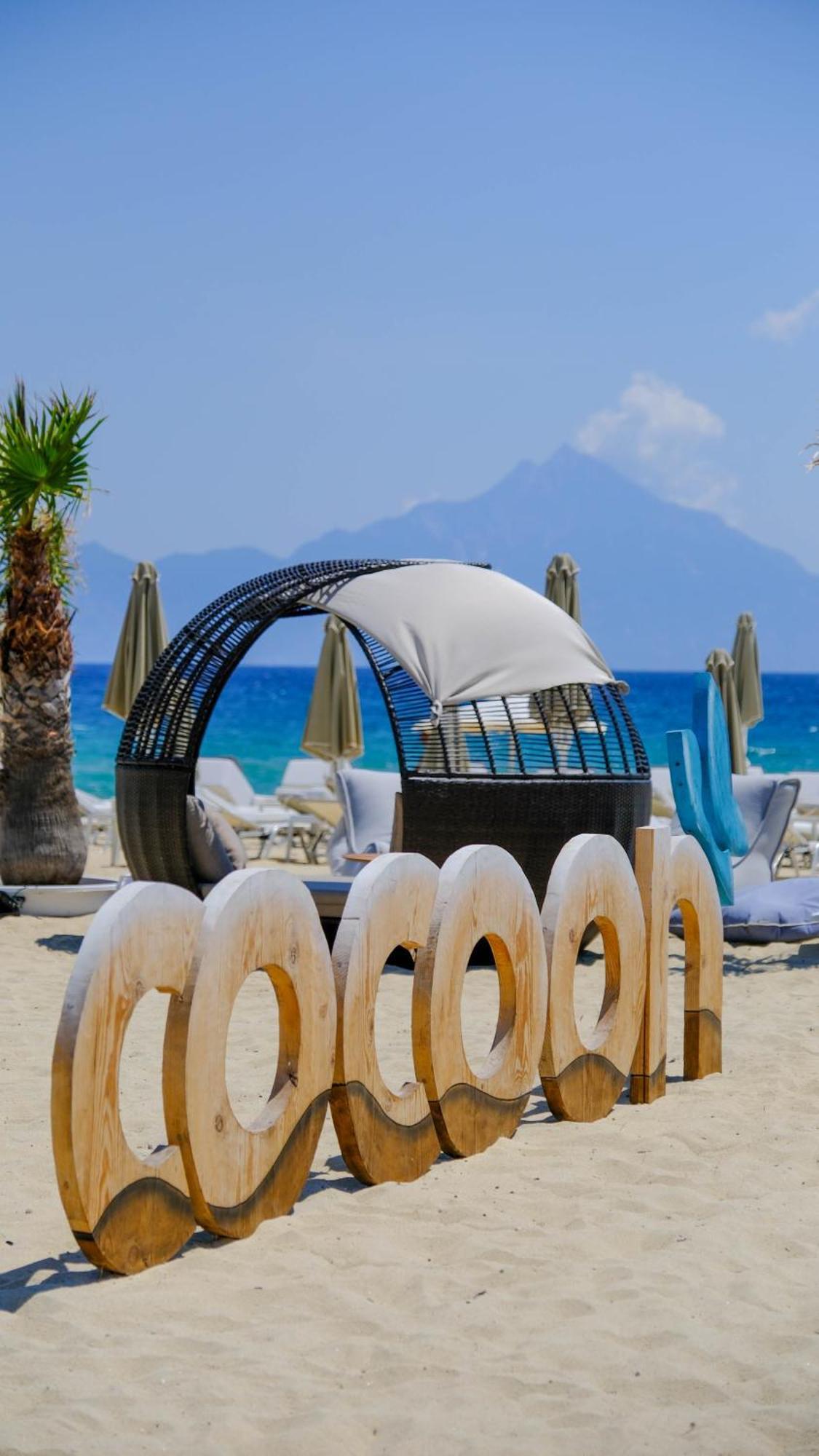 Cocoon Hotel-Beach Bar Σάρτη Εξωτερικό φωτογραφία